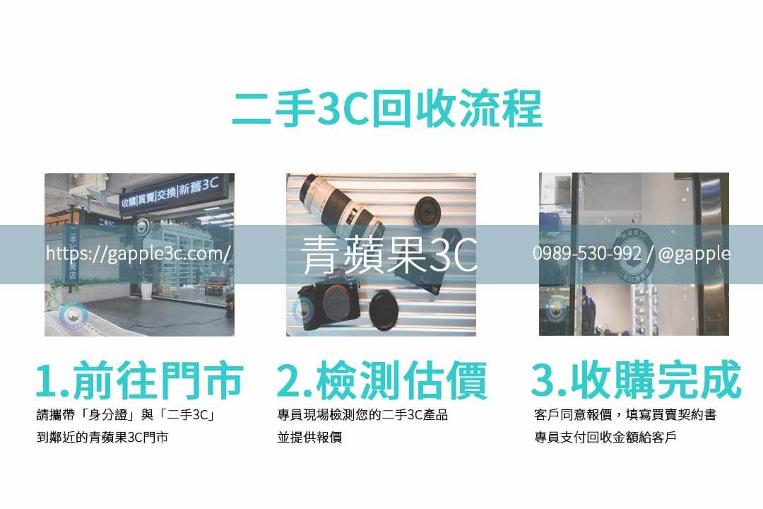 二手手機收購推薦:為什麼選擇青蘋果3C? - 第2張圖 二手3C收購流程